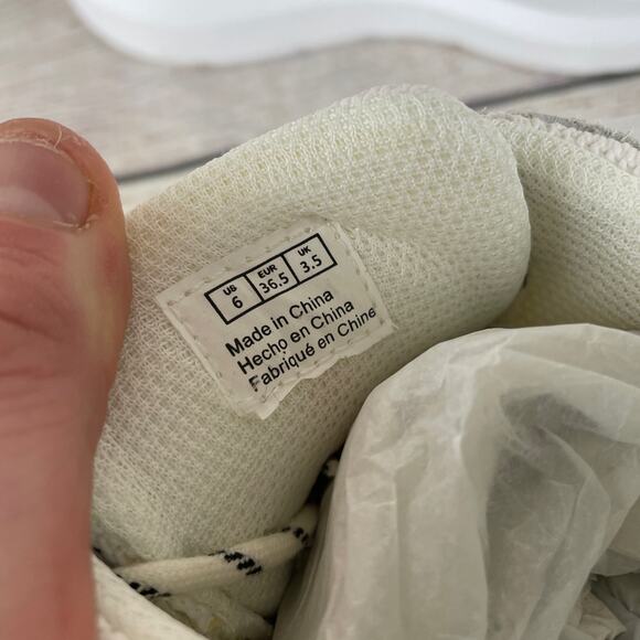 Rebeeca Minkoff Womens Sz 6 Platform Sneakers White Snakeskin - Picture 9 of 9